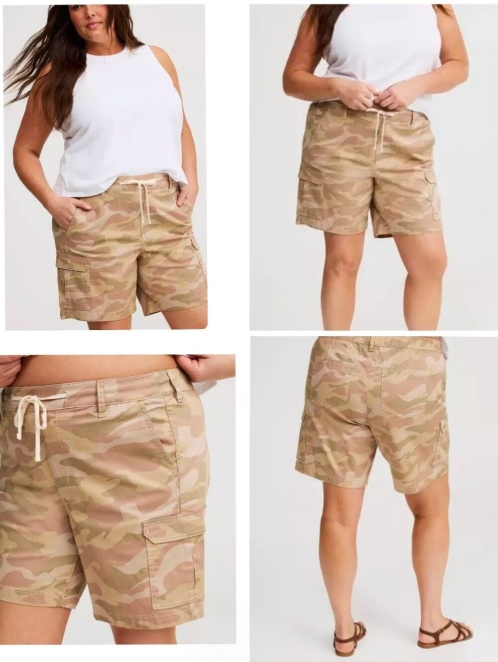 TORRID 8'' Weekend Bermuda Cargo Short - Size 1